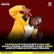 Cheemar Kicks Off Kravin Challenge, Winner To Get 500K And Other Exciting Prices [See Details]